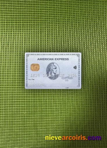 USA Chase bank AMEX platinum card photolook